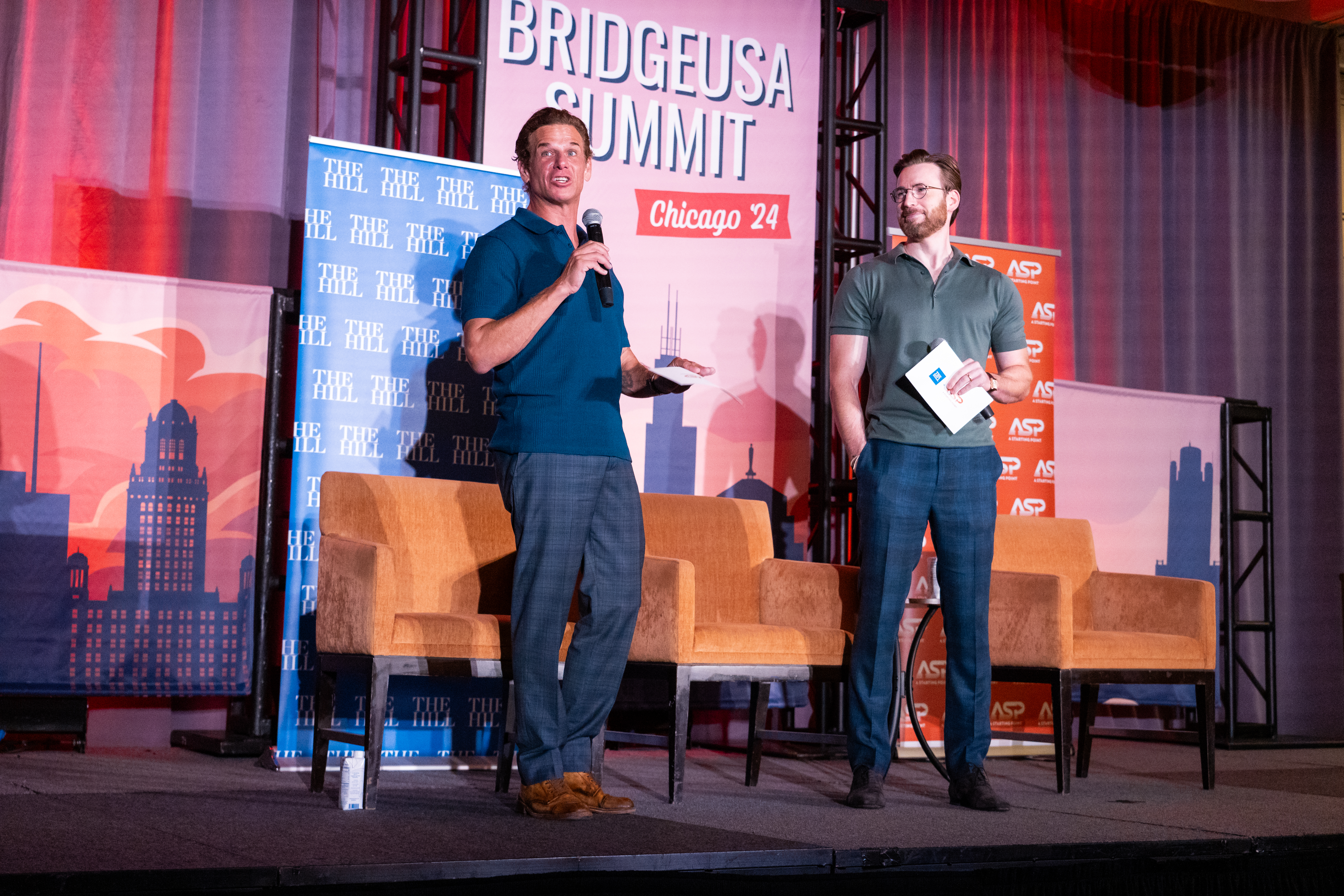 Chris Evans at Summit